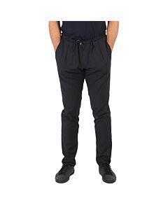 E. Zegna Men's Fitted Black Trousers