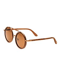 Earth Bondi 50 mm Brown Sunglasses