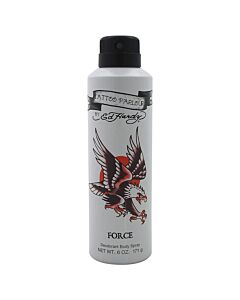 Ed Hardy Men's Tattoo Parlour Force Deodorant Body Spray 6 oz Fragrances 719346192712