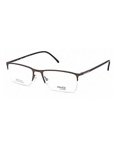 Elasta 53 mm Brown Eyeglass Frames
