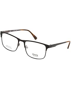 Elasta 54 mm Black Eyeglass Frames