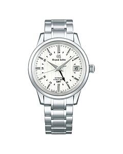 Elegance Stainless Steel White Dial Watch