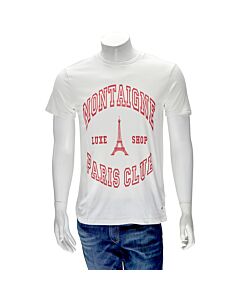 Eleven Paris Men's T-Shirt Off White Calino M Knit T-Shirt