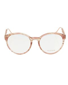 Elie Saab 51 mm Pink;Gold Eyeglass Frames