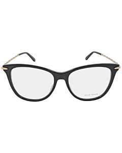 Elie Saab 53 mm Black Eyeglass Frames