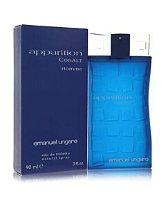 Emanuel Ungaro Men's Apparition Cobalt EDT Spray 3.0 oz Fragrances 8034097950315