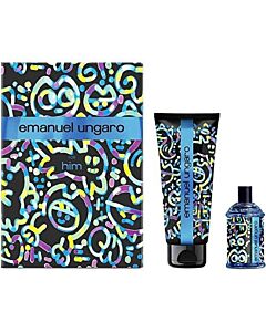 Emanuel Ungaro Men's Ungaro For Him Gift Set Fragrances 8052086378308