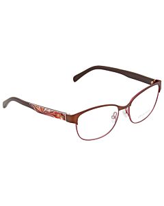 Emilio Pucci 53 mm Brown Eyeglass Frames