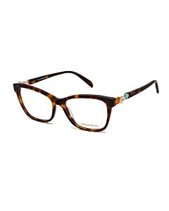 Emilio Pucci 54 mm Tortoise Eyeglass Frames