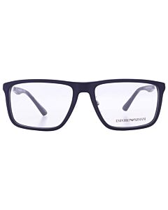 Emporio Armani 54 mm Matte Blue;Aluminum Eyeglass Frames