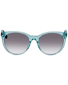 Emporio Armani 55 mm Aqua Green Transparent Sunglasses