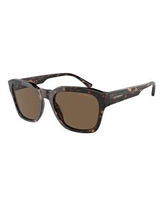 Emporio Armani 55 mm Shiny Havana Sunglasses