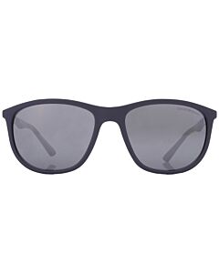 Emporio Armani 58 mm Matte Grey;Aluminum Sunglasses
