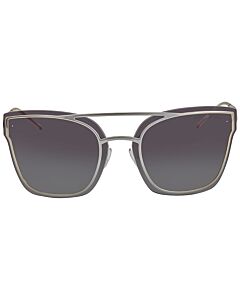 Emporio Armani 63 mm Silver Sunglasses