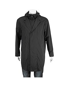 Emporio Armani Men's Black Shirt Coat