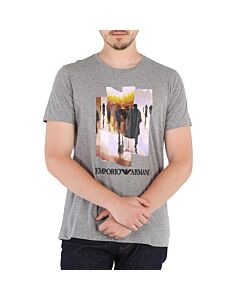 Emporio Armani Men's Photograph-print Cotton T-shirt