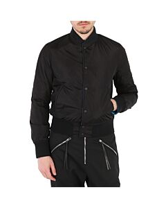 Emporio Armani Men's Reversible Jacket in Black and Blue, Brand Size 46