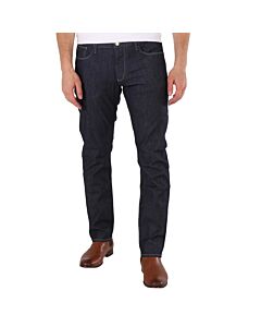 Emporio Armani Men's Twill-Melange J06 Slim-Fit Denim Jeans