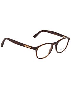 Ermenegildo Zegna 49 mm Dark Havana Eyeglass Frames