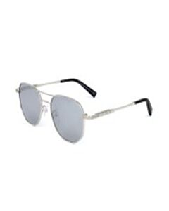 Ermenegildo Zegna 54 mm Shiny Rhoidium Sunglasses