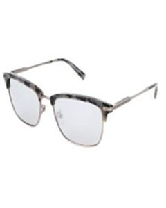 Ermenegildo Zegna 55 mm Grey Havana Sunglasses