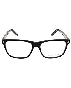 Ermenegildo Zegna 56 mm Black Eyeglass Frames