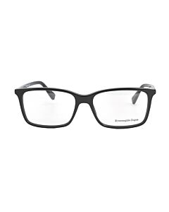 Ermenegildo Zegna 56 mm Shiny Black Eyeglass Frames