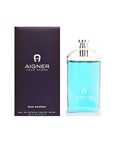 Etienne Aigner Men's Aigner Pour Homme Blue Emotion EDT 3.4 oz Fragrances 4013670509359