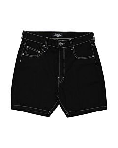 Etudes Men's Black Corner Denim Shorts