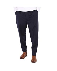 Etudes Men's Navy Wool Jalousie Trousers