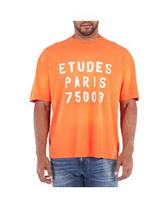 Etudes Stencil Orange Spirit Organic Cotton T-Shirt