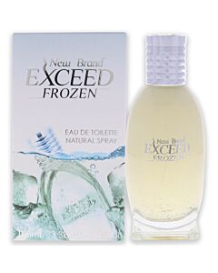 Exceed Frozen by New Brand for Men - 3.3 oz EDT Spray