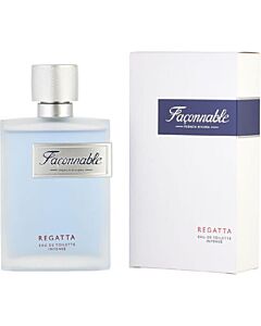 Faconnable Men's Regatta Intense EDT Spray 3.0 oz Fragrances 3760048797108
