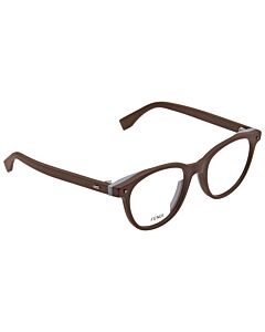 Fendi 50 mm Brown Eyeglass Frames