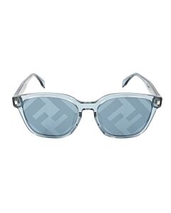 Fendi 52 mm Shiny Blue Sunglasses