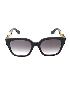 Fendi 54 mm Black Sunglasses
