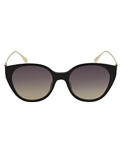 Fendi 54 mm Shiny Black Sunglasses