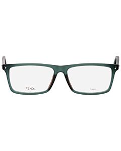 Fendi 55 mm Matte Green Military Eyeglass Frames