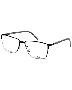 Flexon 56 mm Black Eyeglass Frames