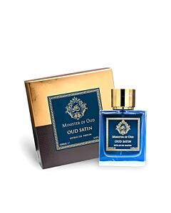 Fragrance World Unisex Minister Of Oud Oud Satin Extrait de Parfum Spray 3.4 oz Fragrances 6290360375052