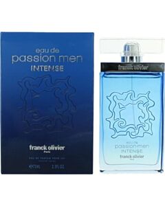 Franck Olivier Men's Eau De Passion Intense Men EDP Spray 2.5 oz Fragrances 3516641725129
