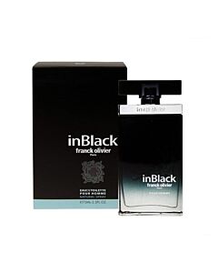 Franck Olivier Men's In Black EDT 1.7 oz Fragrances 3516641225131
