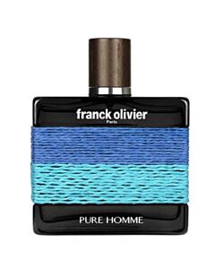 Franck Olivier Men's Pure Homme EDT Spray 3.4 oz Fragrances 3516642062117
