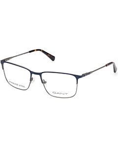 Gant 53 mm Matte Blue Eyeglass Frames