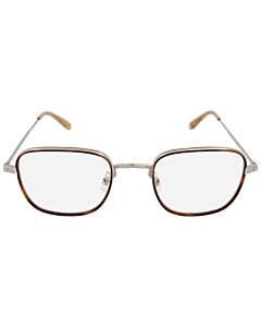 Garrett Leight Preston 48 mm Sienna Tortoise;Silver;Blonde Eyeglass Frames