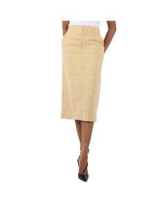 Gauchere Ladies Brown Vanina Tweed Skirt