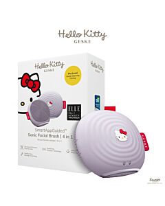 GESKE Hello Kitty PurpleSonic Facial Brush  4 in 1