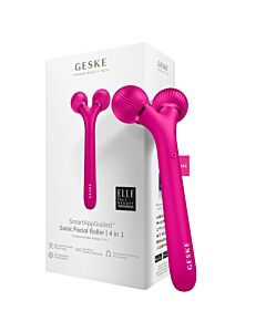 GESKE SmartAppGuided Sonic Facial Roller 4 in 1