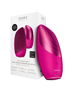 GESKE SmartAppGuided Sonic Thermo Facial Brush 6 in 1