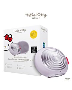 GESKE x Hello Kitty SmartAppGuided 5-in-1 Sonic Thermo Facial Brush